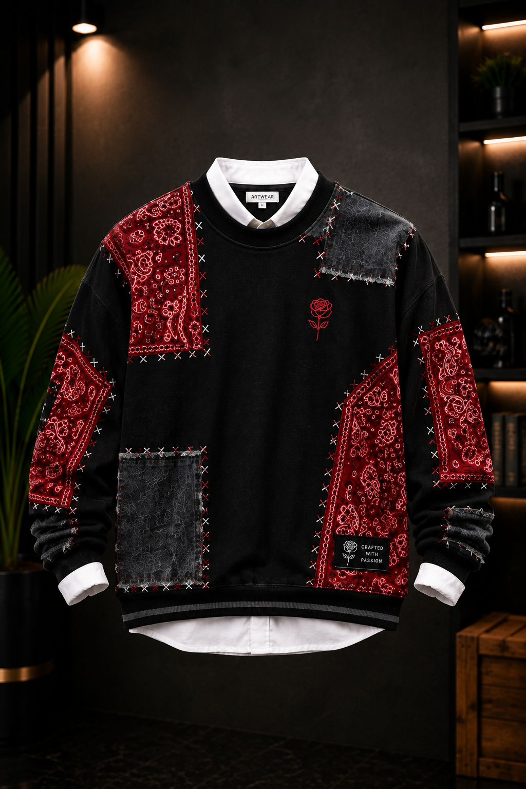 X Premium Bandana Patch T-Shirt